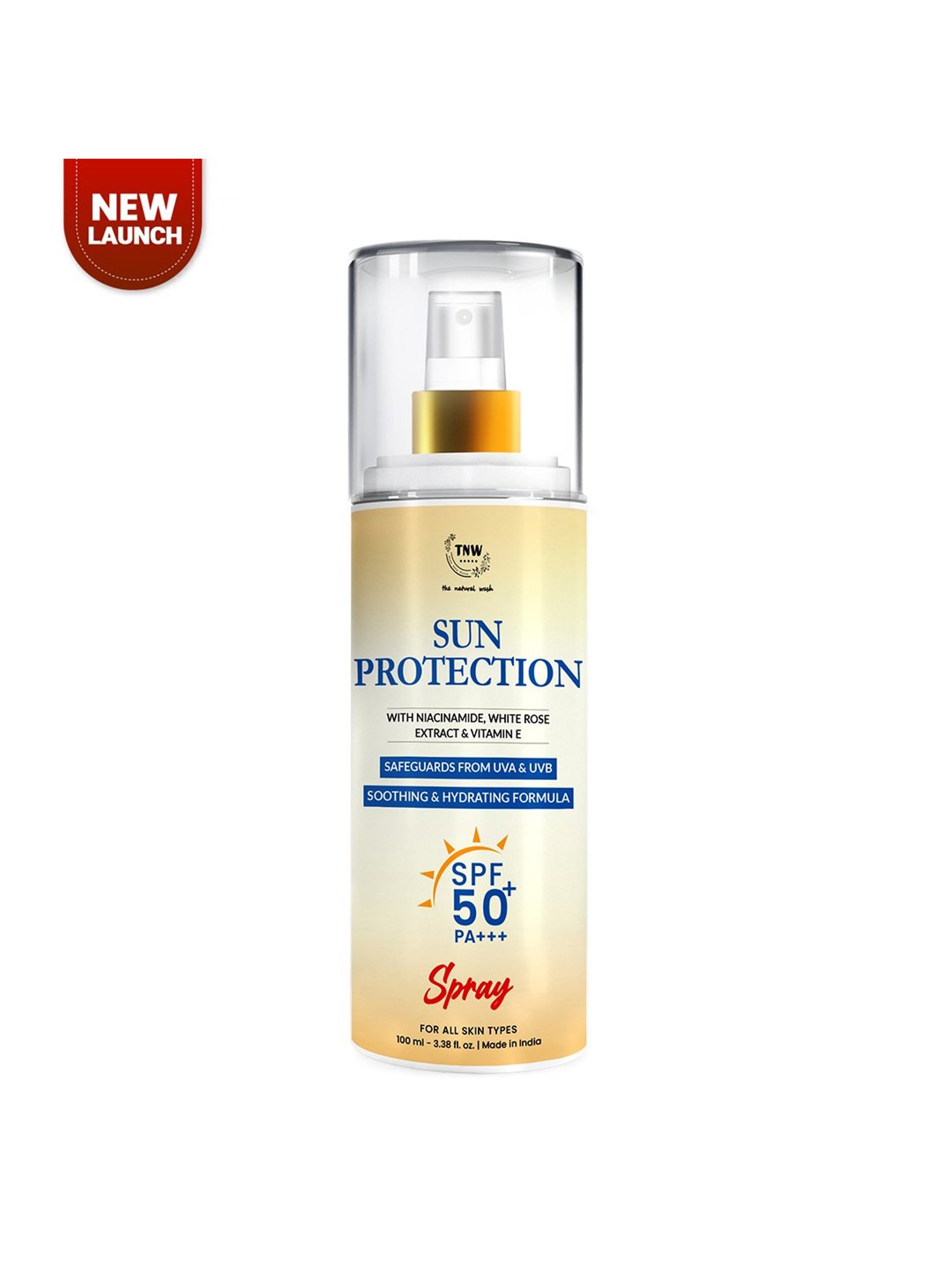 TNW-The Natural Wash Sun Protection SPF 50 Spray - 100 ml