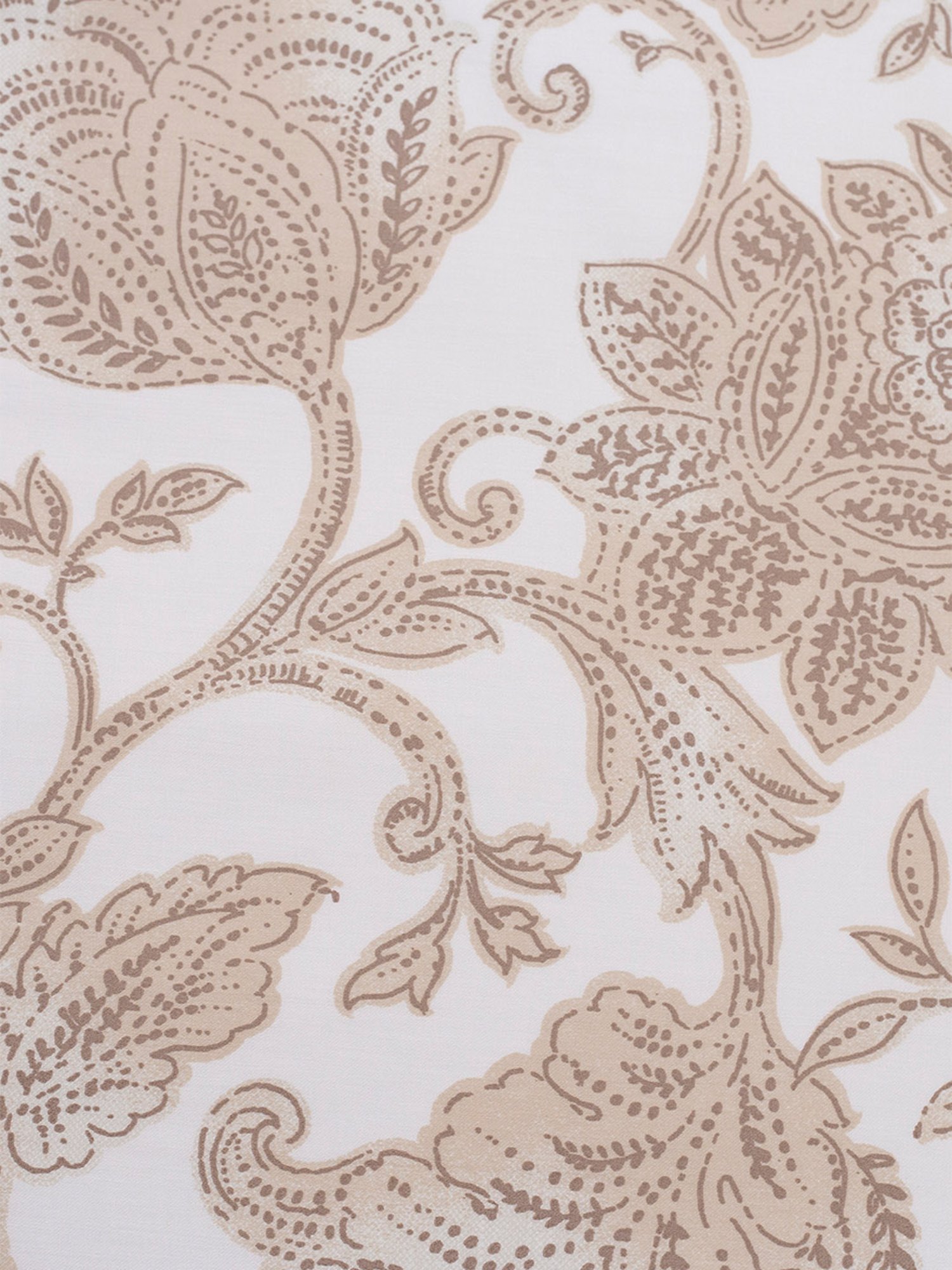 Maspar Beige 210 TC Cotton Single Bed Sheet with 1 Pillow Cover