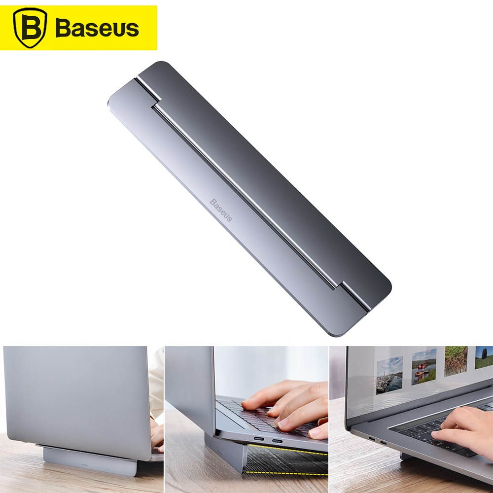 Xiaomi Youpin Baseus Laptop Stand 8&deg; Inclination Angle for 11.6-17 inch Laptop Slim Stand Adjustable Aluminum Laptop Riser