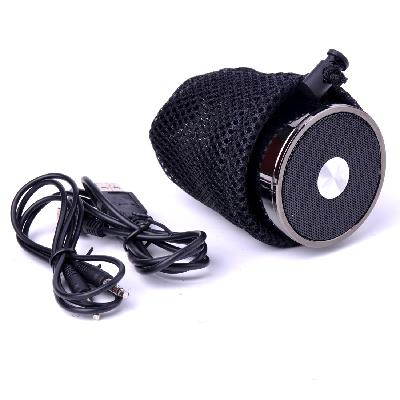 Newest Mini stainless steel Portable Bluetooth Speaker With USB and Power Supply