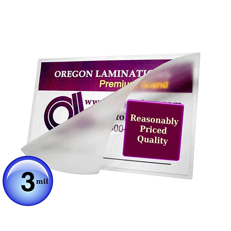 Menu Size Hot Laminating Pouches 3 Mil (Pk of 200) 12 x 18 Clear Glossy