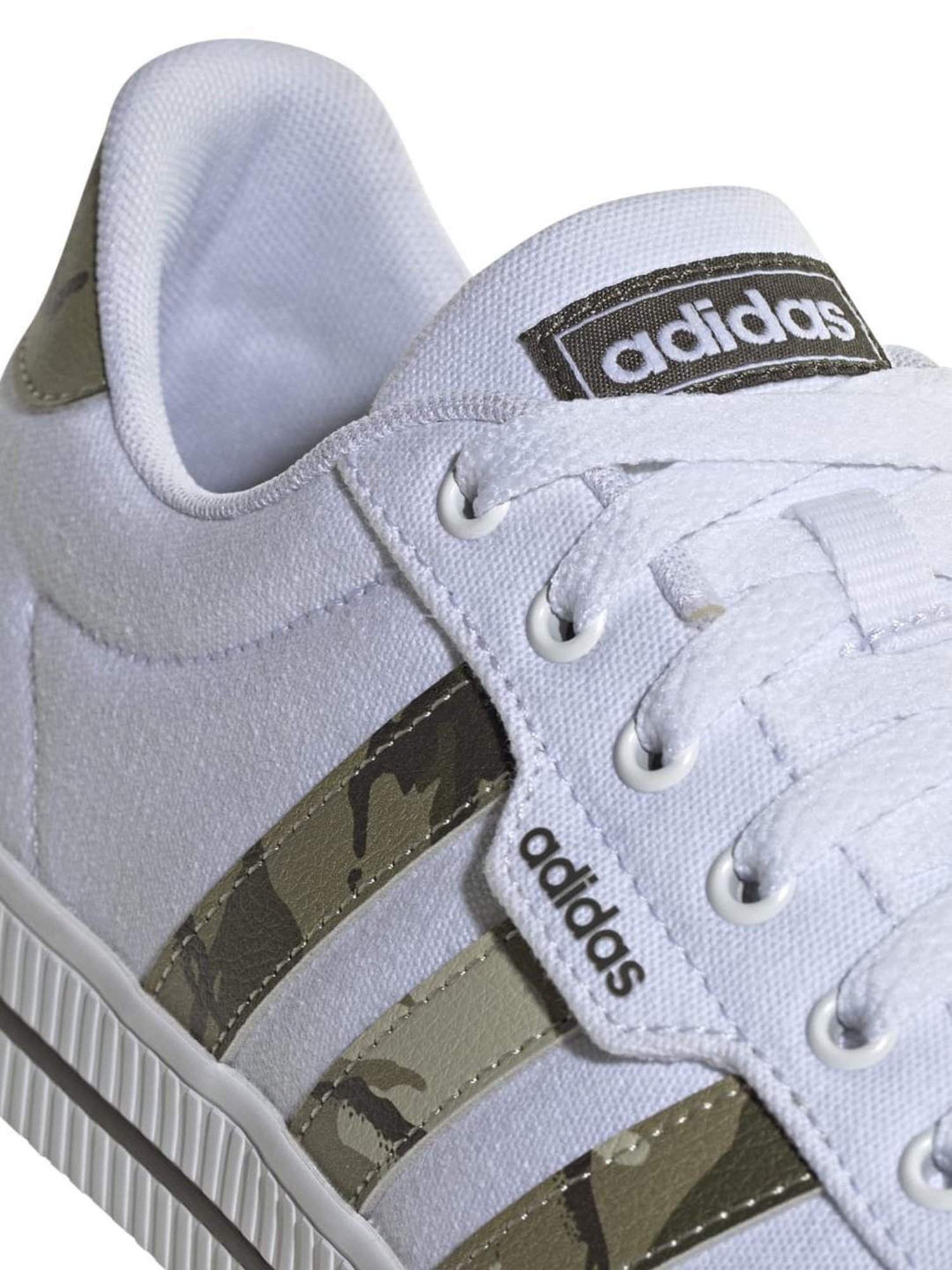 Adidas Men's DAILY 3.0 White Skateboarding Shoes