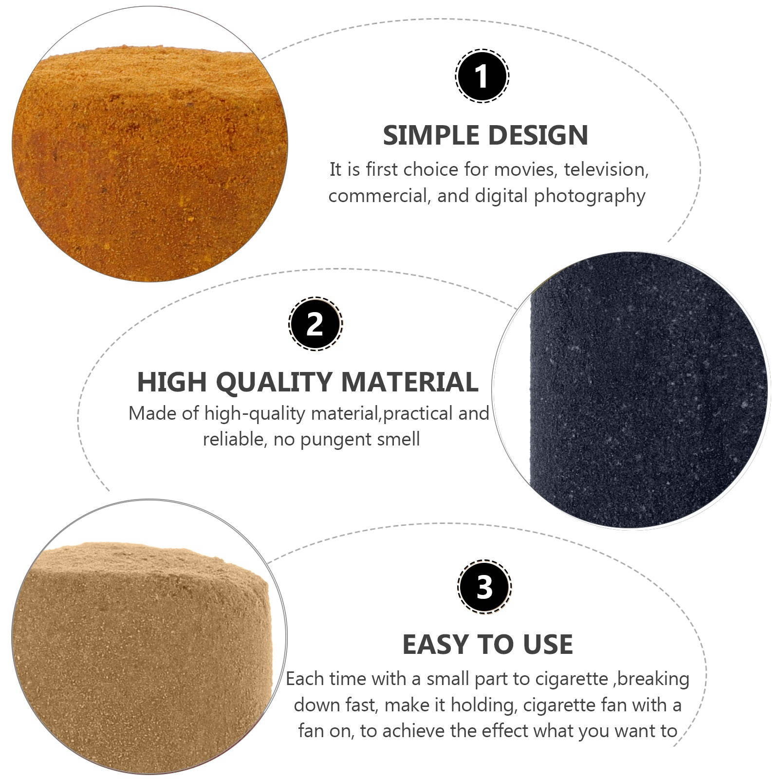 6pcs Smoke Cake Sturdy Premium Smoke Cake Smoke Props Smoke Pill for Stage Party