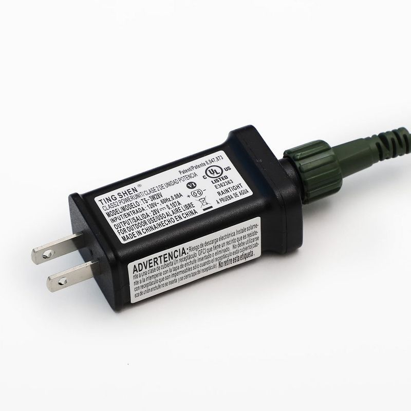 Home Heritage 3 Foot Entryway Flocked Fir Prelit Decorative Artificial Christmas Tree with Burlap Bag Potted Stand and Warm Fairy Lights Lights