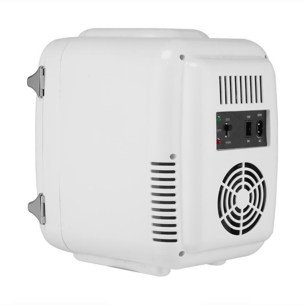 5L 12v Mini Fridge Cooler Warmer Portable Car Refrigerator Cooler Box Red White