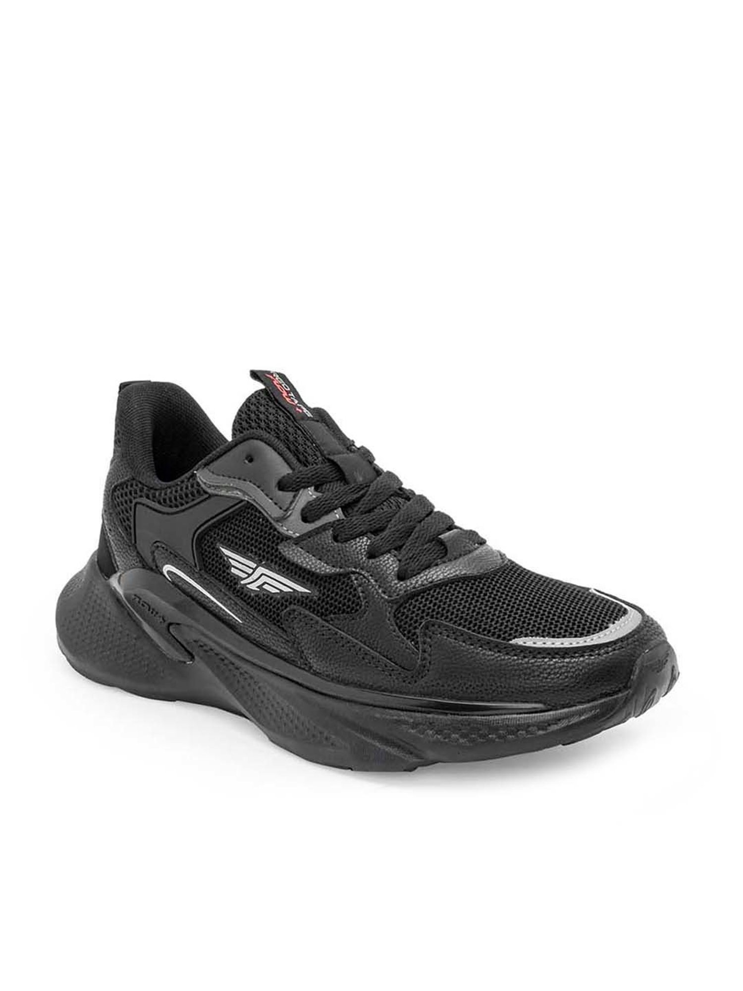 Red Tape Women's FLOW Plus Black Running Shoes
