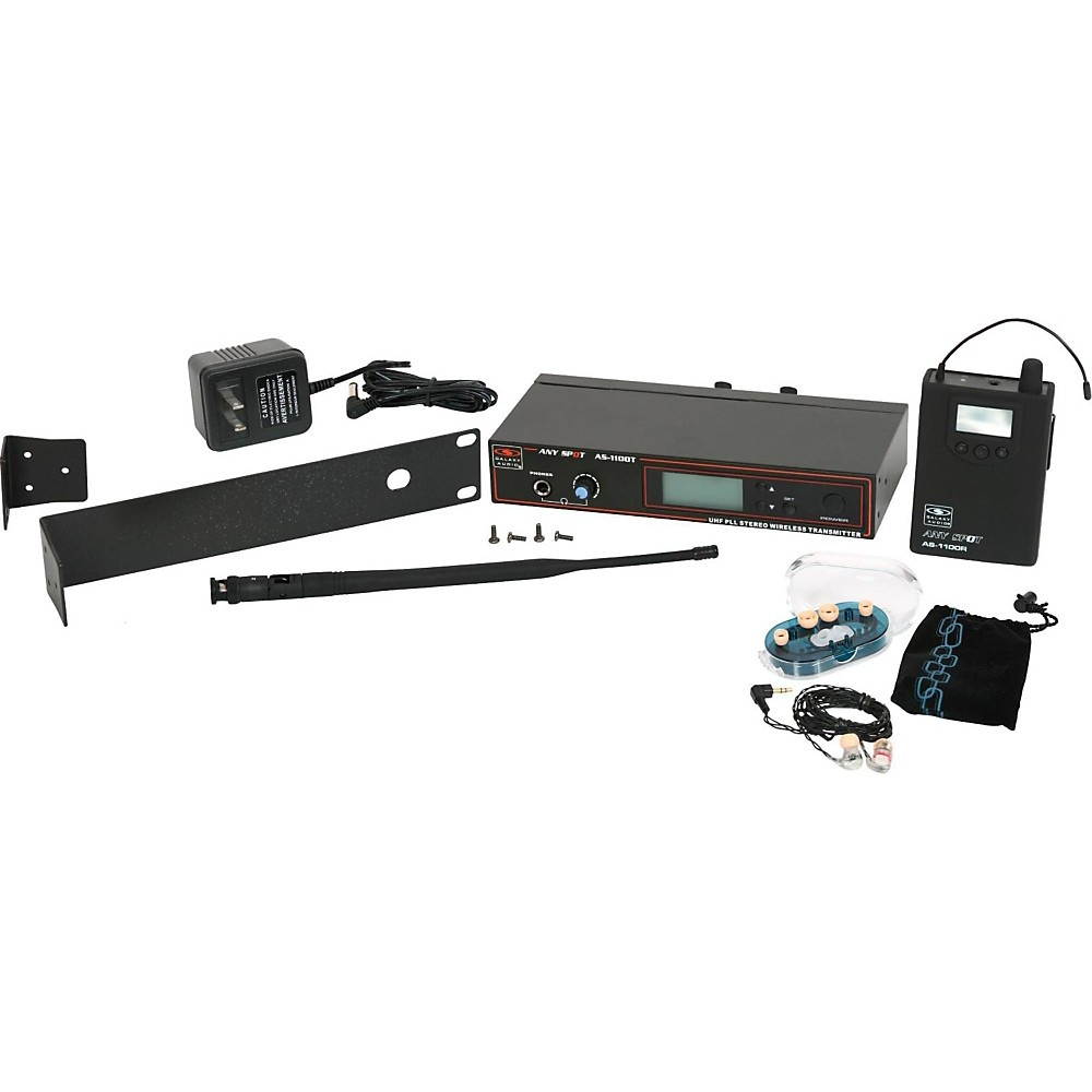 Galaxy Audio 1100 SERIES Wireless In-Ear Monitoring System with EB3 Earbuds Freq N