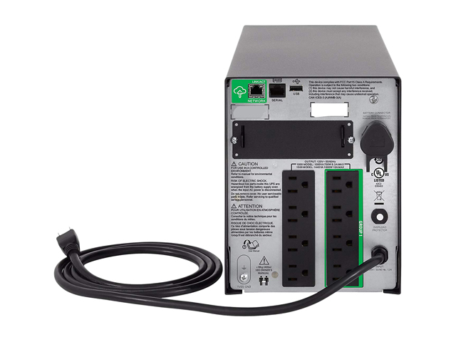 APC SMART-UPS 1500VA LCD 120V WITH SMARTCONNECT