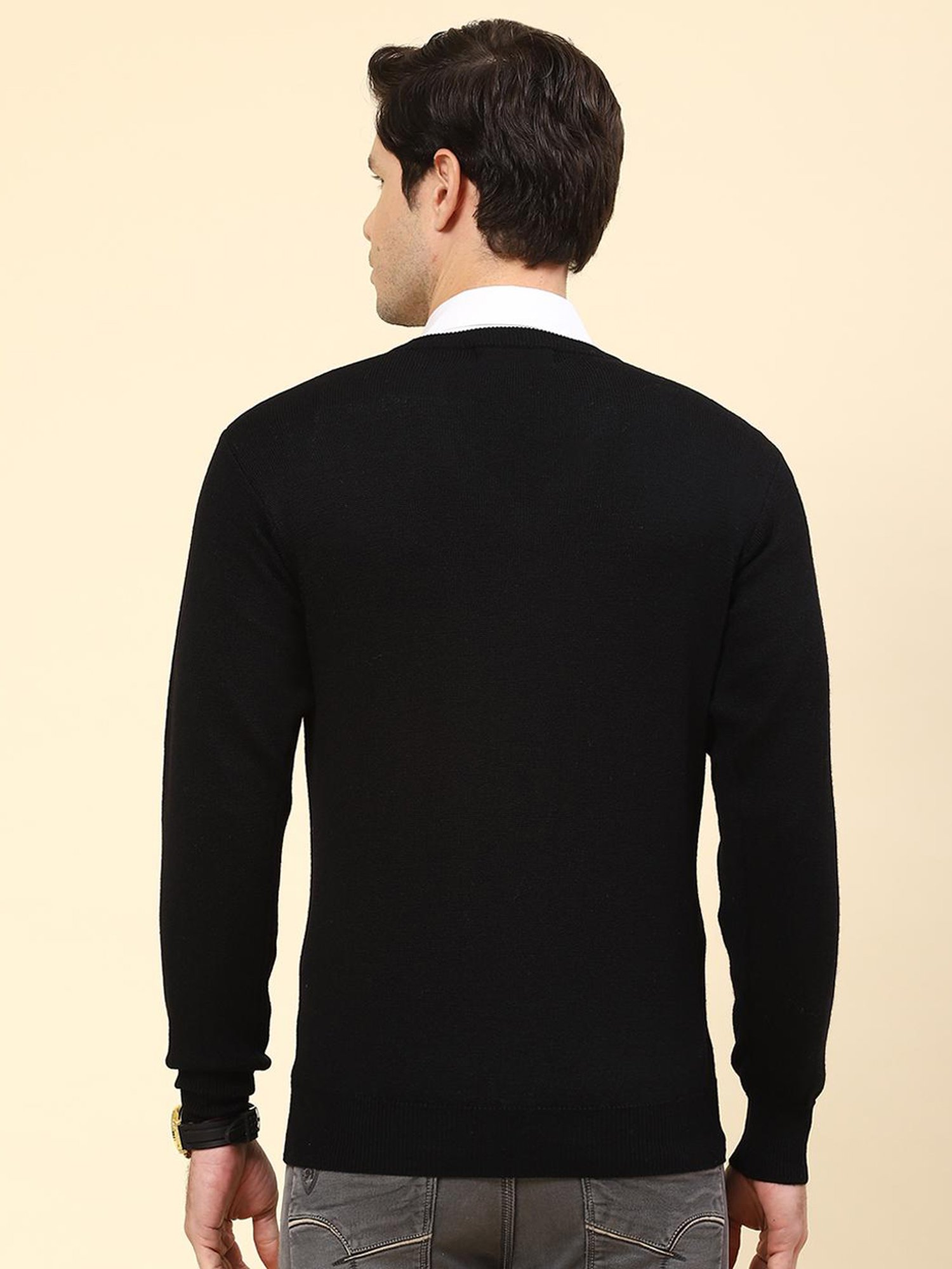 Spykar Red Slim Fit Sweatshirt