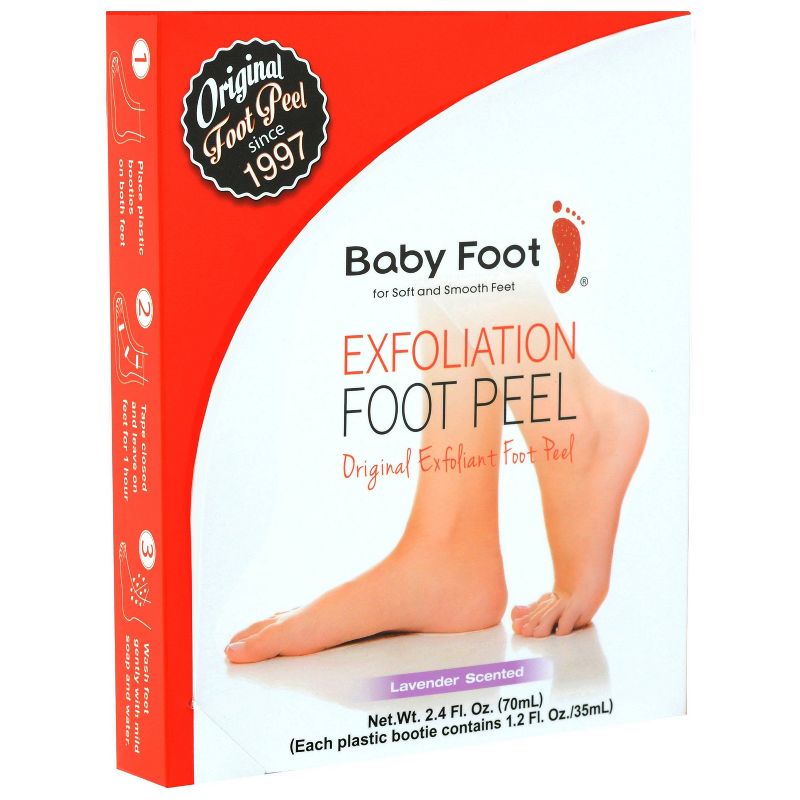 Baby Foot Exfoliation Foot Peel - Lavender - 2.4 fl oz