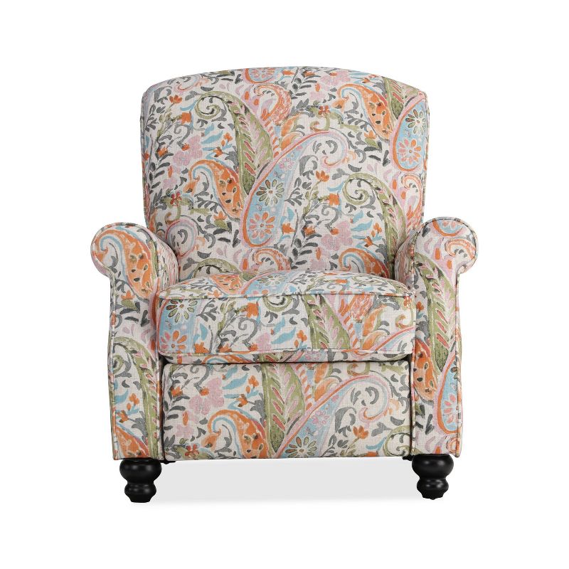 Tami Push Back Recliner Chair Paisley Yellow - ProLounger
