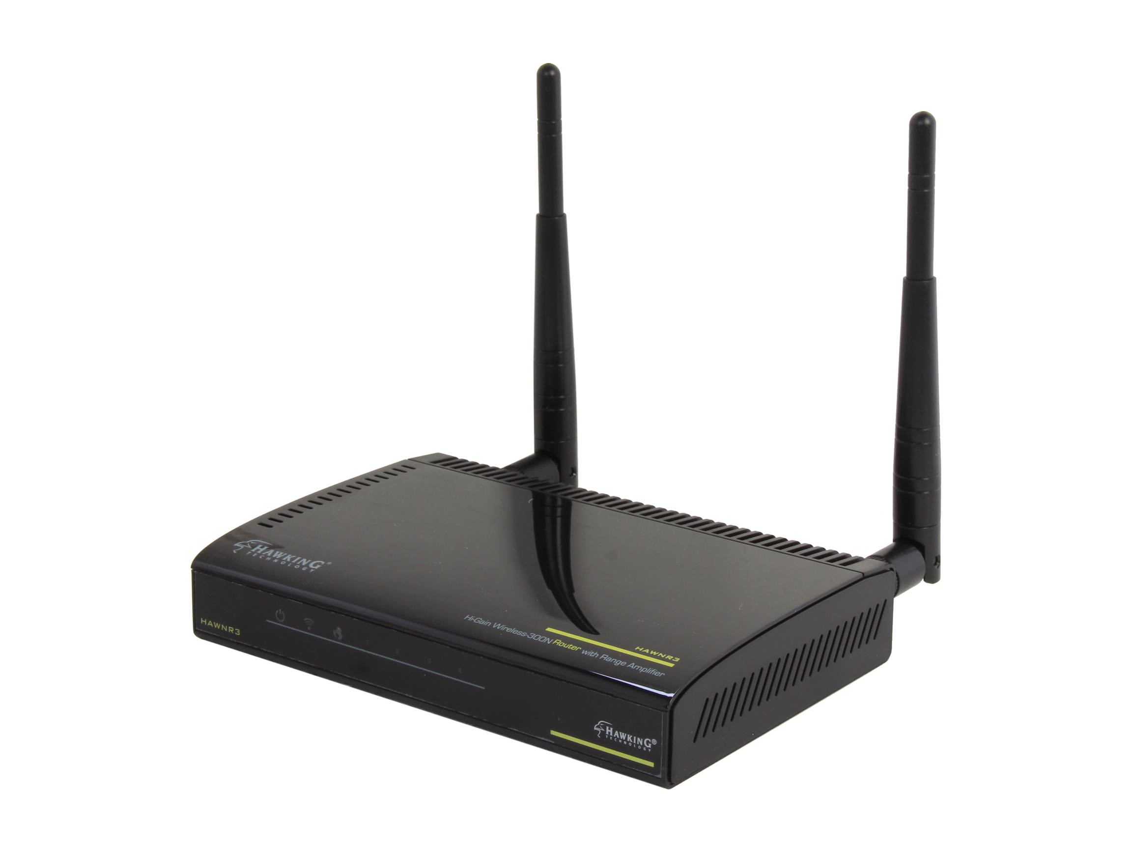 Hawking Technology Hi-Gain Wireless-300N Router with Range Amplifier (HAWNR3)