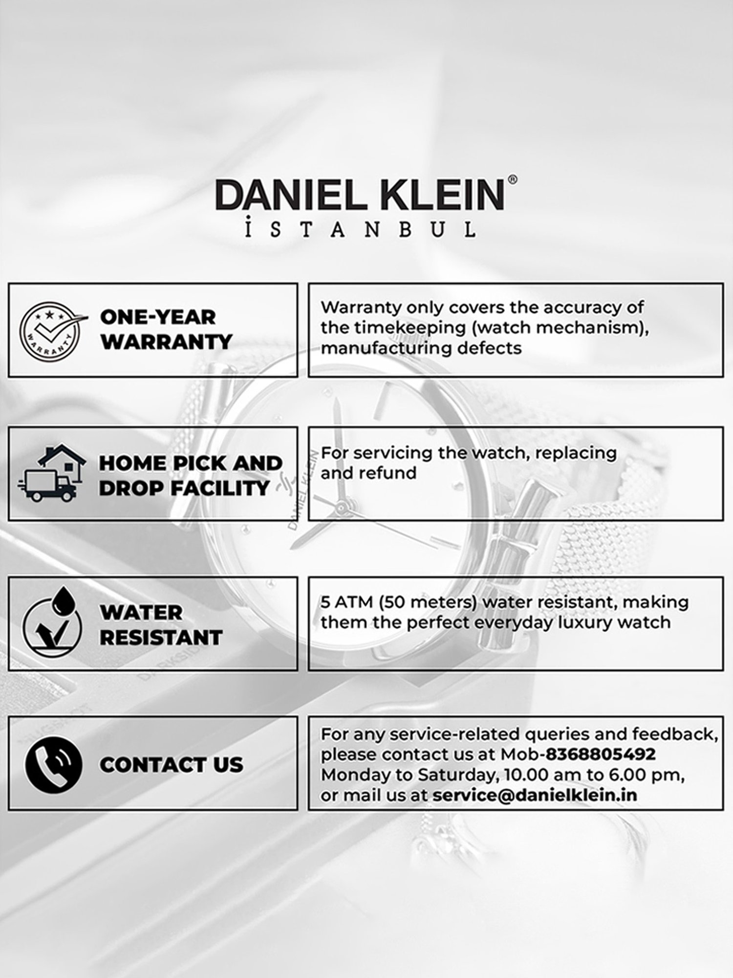 Daniel Klein DK.1.13750-3 Chronograph Watch for Men