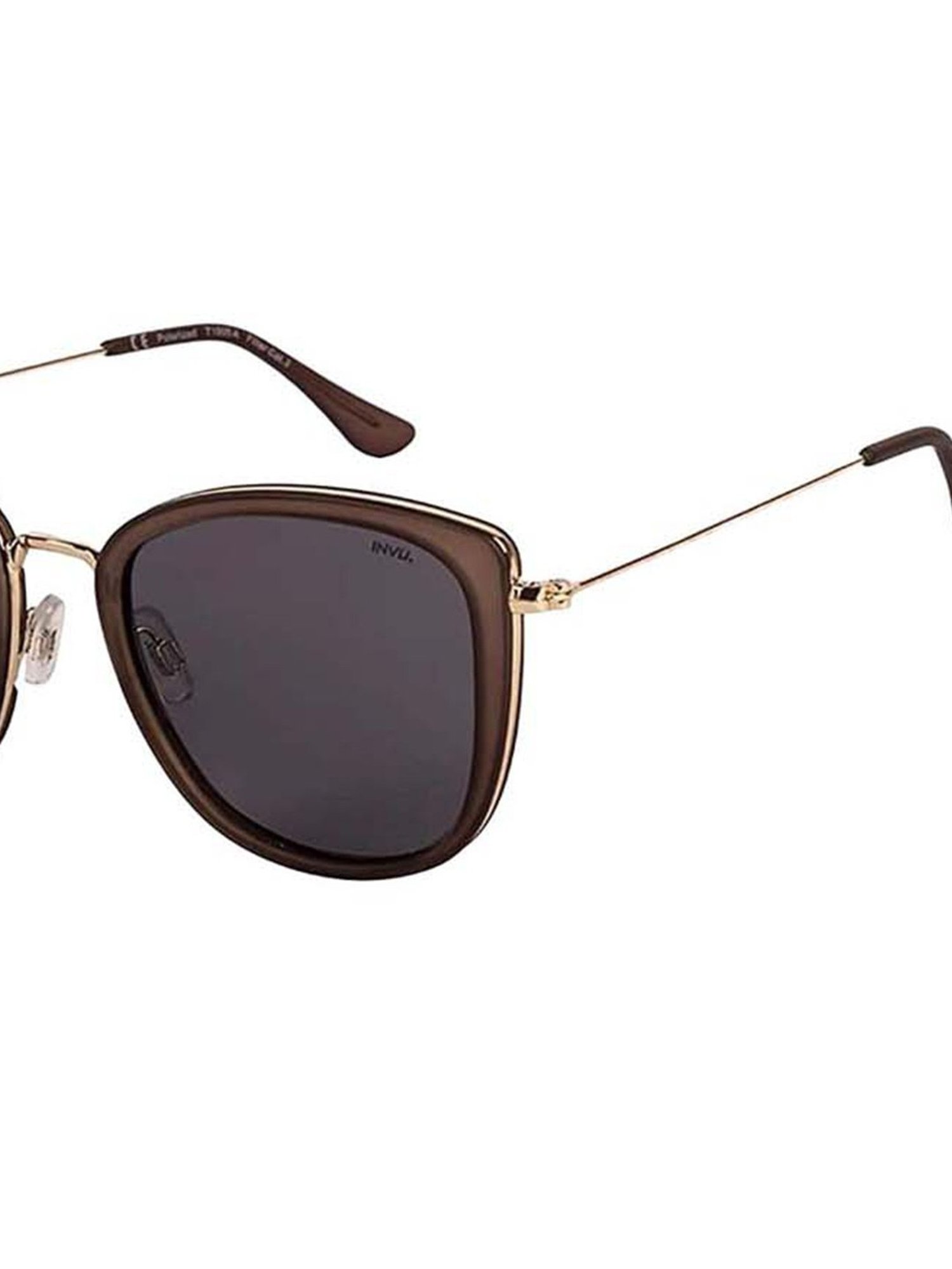 INVU Grey Cat Eye UV Protection Sunglasses for Women