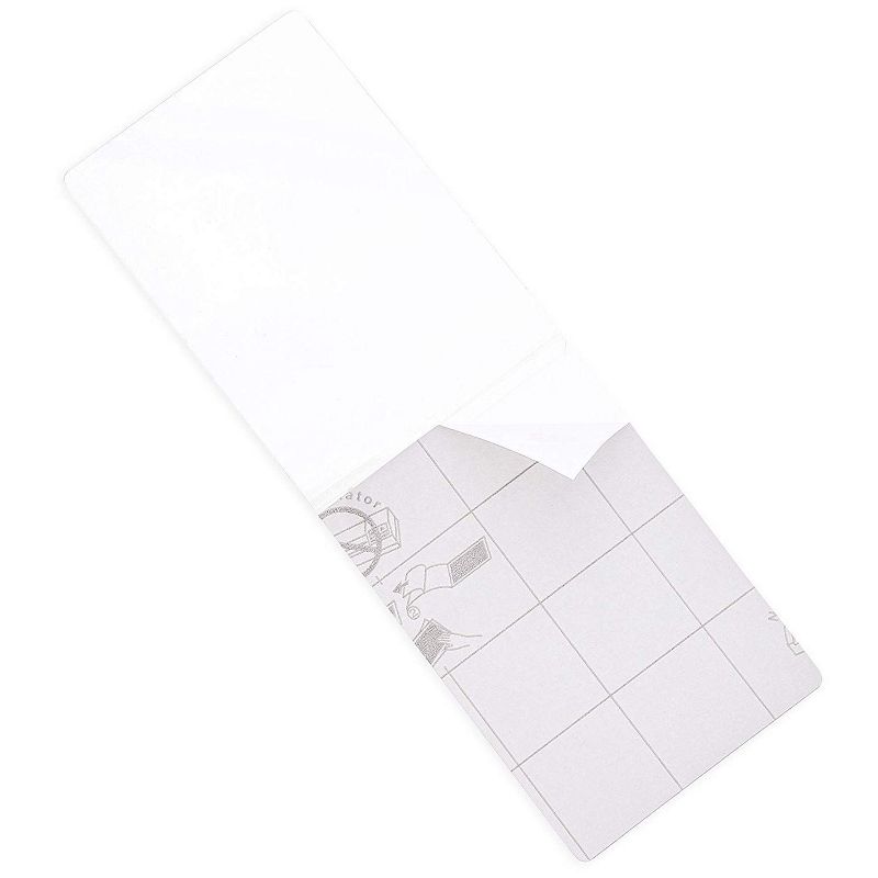 50-Pack Self-Sealing Laminating Pouches, Business Card Size, 4 x 2.5 inches