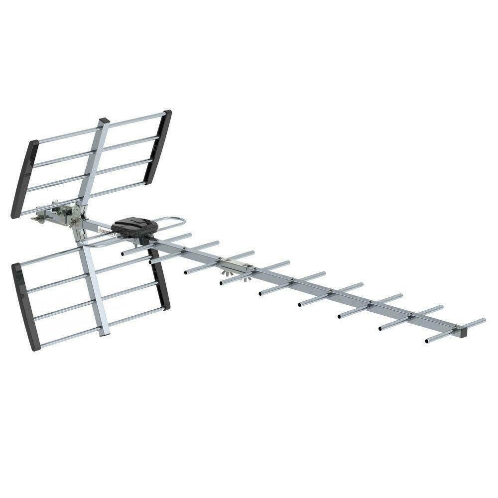 Leadzm 150Mile Indoor Outdoor TV Antenna Digital HDTV 1080P DEEP FRINGE CAPABLE