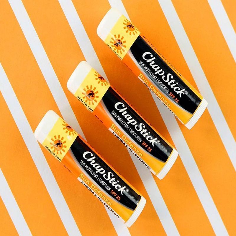 Chapstick SPF 25 Protection Lip Balm - Sun Defense & Original Moisturizer - 2ct/0.30oz