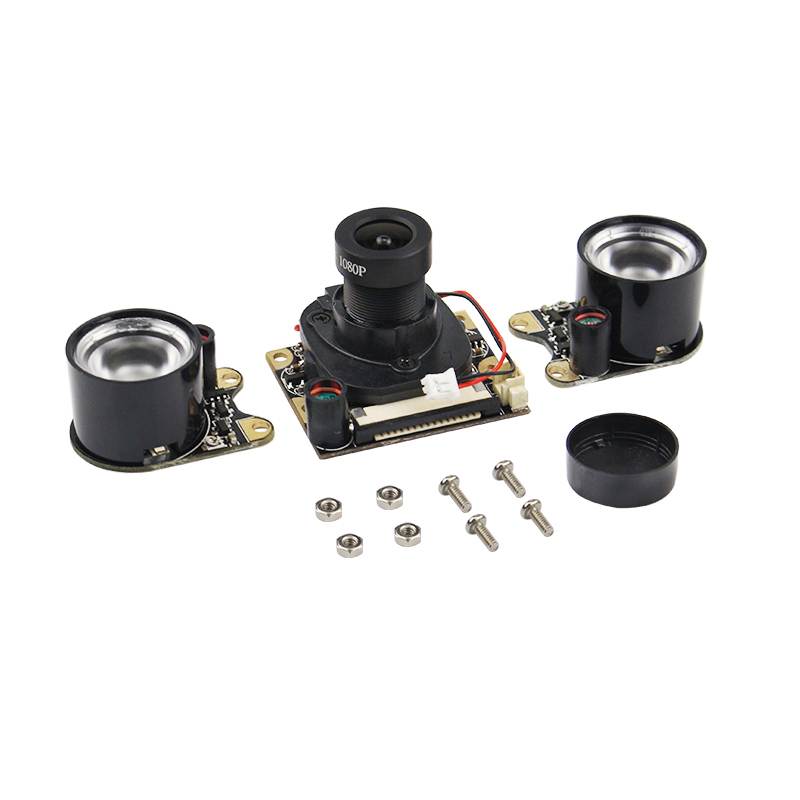 Raspberry Pi 3 IR-CUT Camera Night Vision Focal Adjustable 5 MP OV5647 Automatically Switch Day and Night Mode for Raspberry Pi 2 / B+ - Automatic Mode