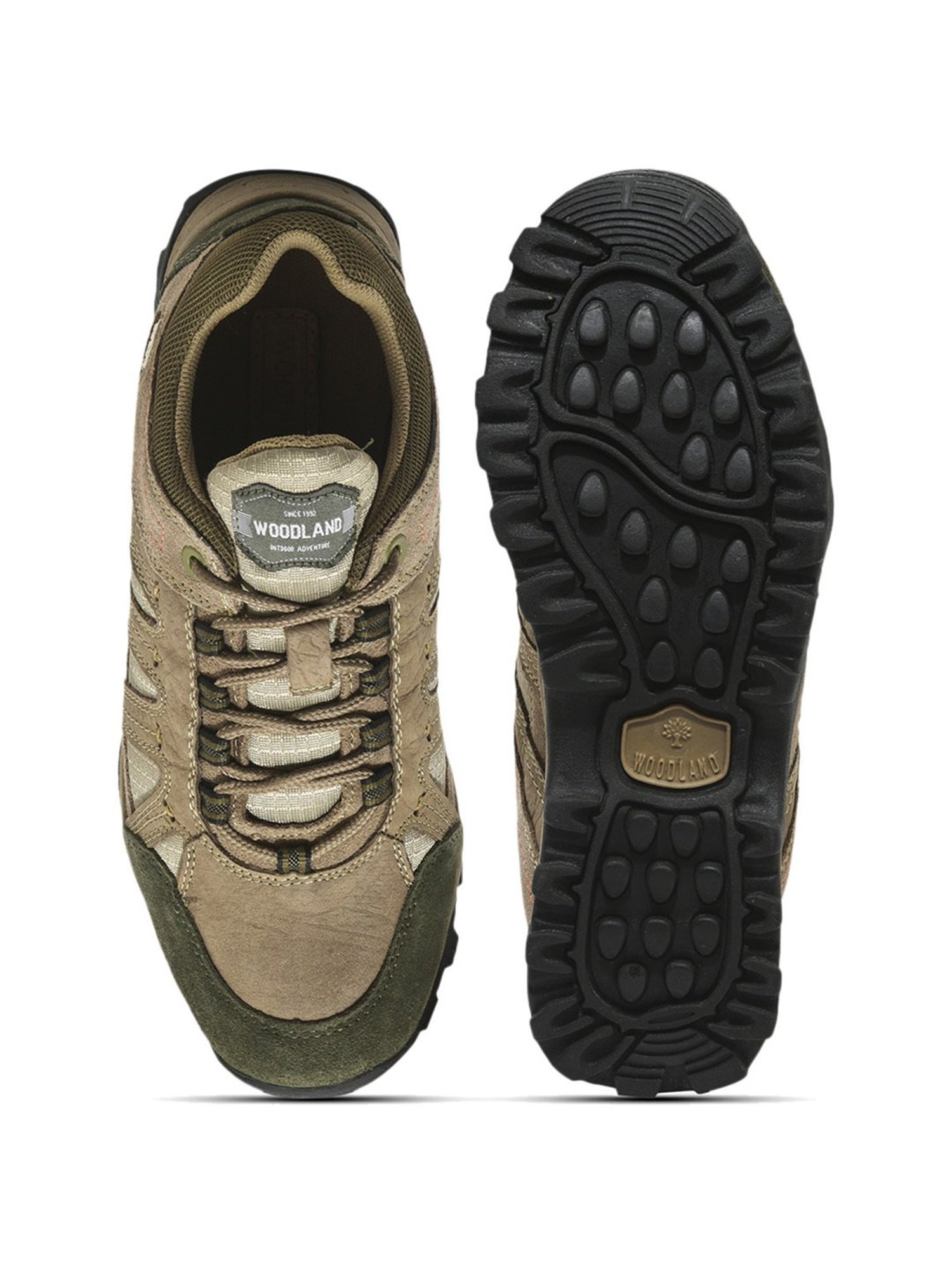 Woodland Men's Khaki Outdoor Shoes