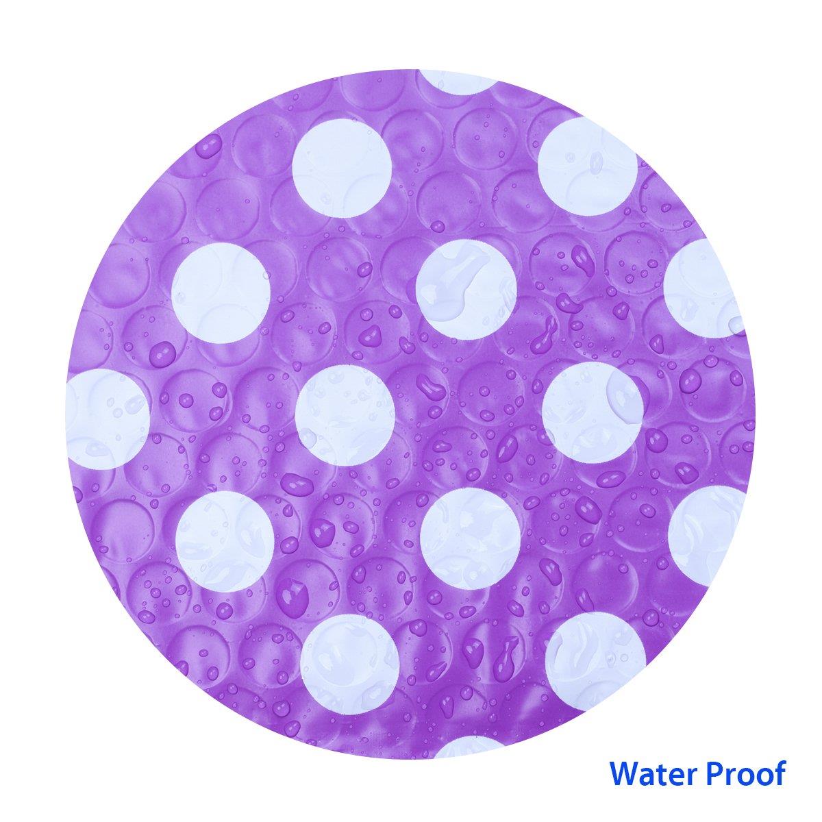 UCGOU #2 8.5x12 Inch Purple Dot Padded Envelopes Water Proof Poly Bubble Mailers Self Seal Mailing Envelopes Pack of 25