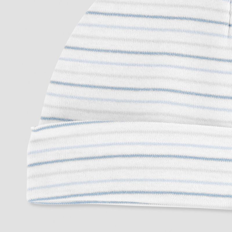 Baby Boys' 3pk Cap - Just One You® made by carter's Blue 0-3M