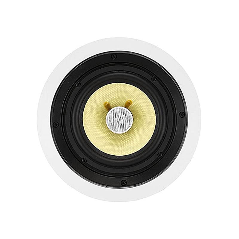 2Way inCeiling Speakers 65 Inch Pair 50W Nominal 100W Max Aramid Fiber Fiber Cone Driver Caliber Series