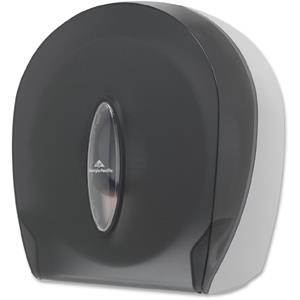 Georgia Pacific 59009 Jumbo Jr. Bathroom Tissue Dispenser, 11.29" x 10.61" x 5.39", Translucent Smoke