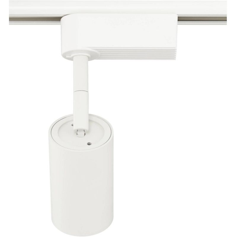 Pro Track White 3 1/2"W Dimmable 8W LED Lightolier Cylinder Track Head