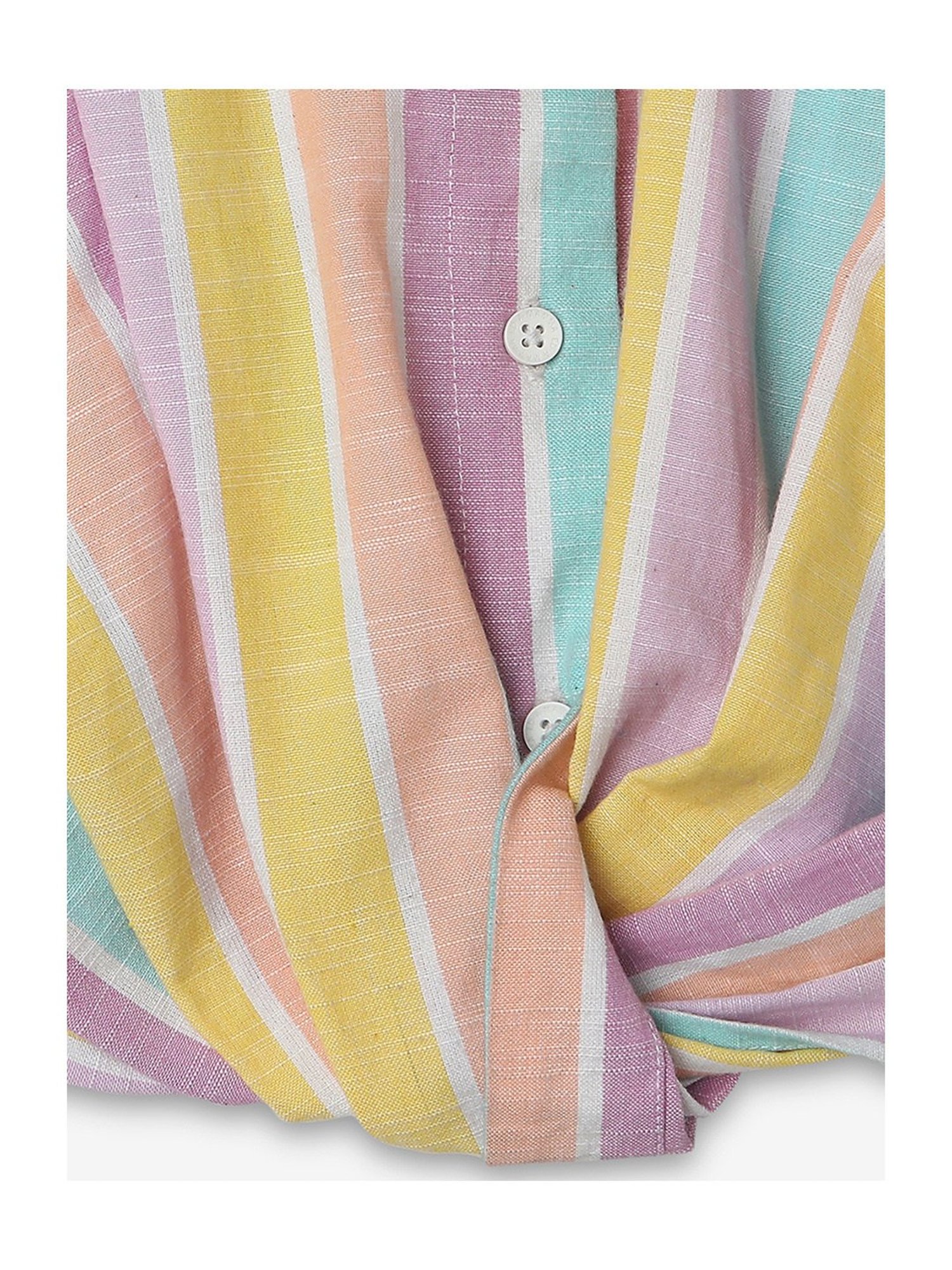 Kidsville Green Cotton Printed T-Shirt