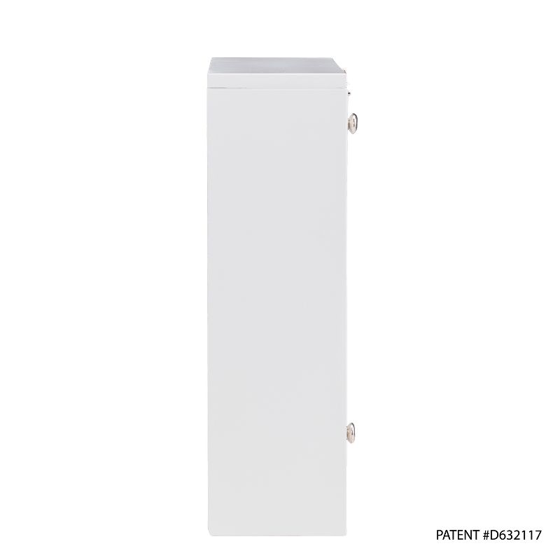 Wall Mount Folding Laptop Desk White - Aiden Lane