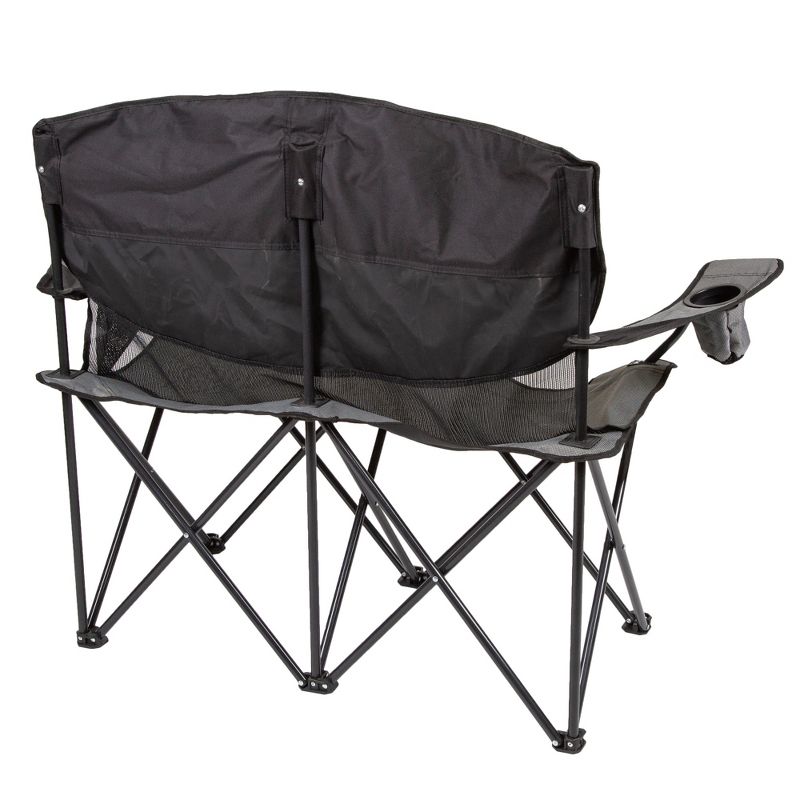 Mac Sports Heavy Duty Collapsible Folding All Terrain Beach Wagon, Red and Grey