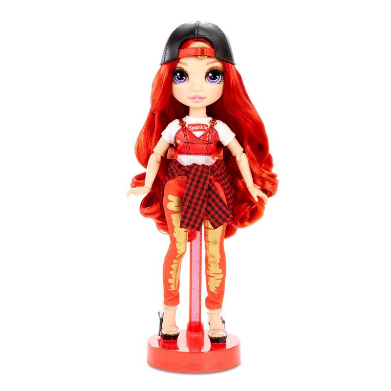 Rainbow High Ruby Anderson – Red Fashion Doll with 2 Outfits