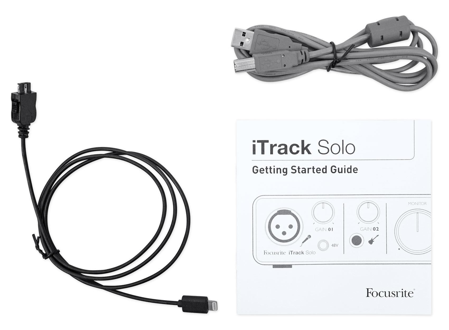 Focusrite iTrack Solo Audio Interface (Lightning Version)