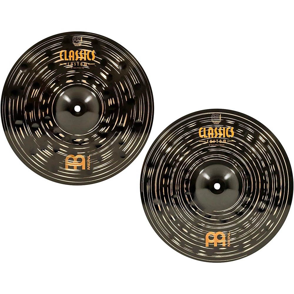 Meinl Classics Custom Dark Hi-Hat Cymbal Pair 14 in.
