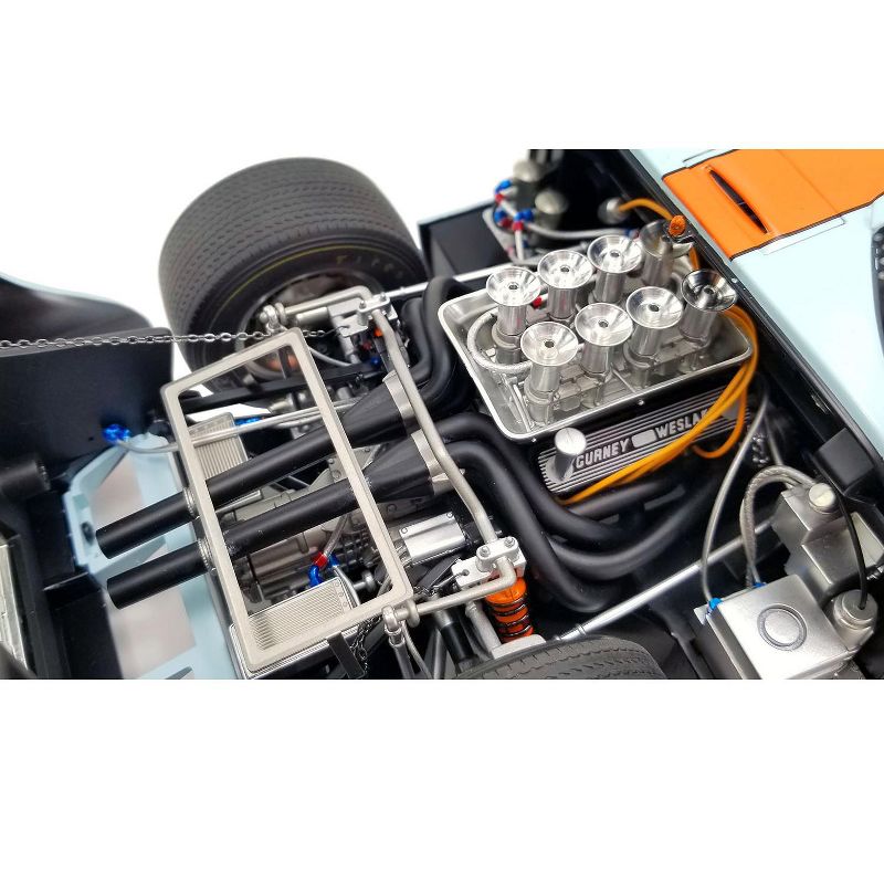 Ford GT40 MKI #22 "Gulf" Champion 12H Sebring (1969) "The Masterpiece Collection" Ltd Ed 112 pcs 1/12 Diecast Model by GMP/ACME