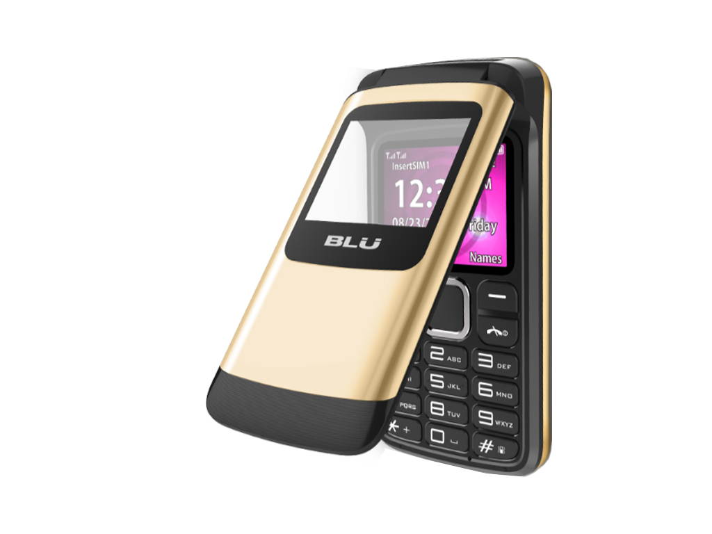 BLU Zoey Flex 3G Z170L 1.8" Cellphone GSM Unlocked Dual Sim Black