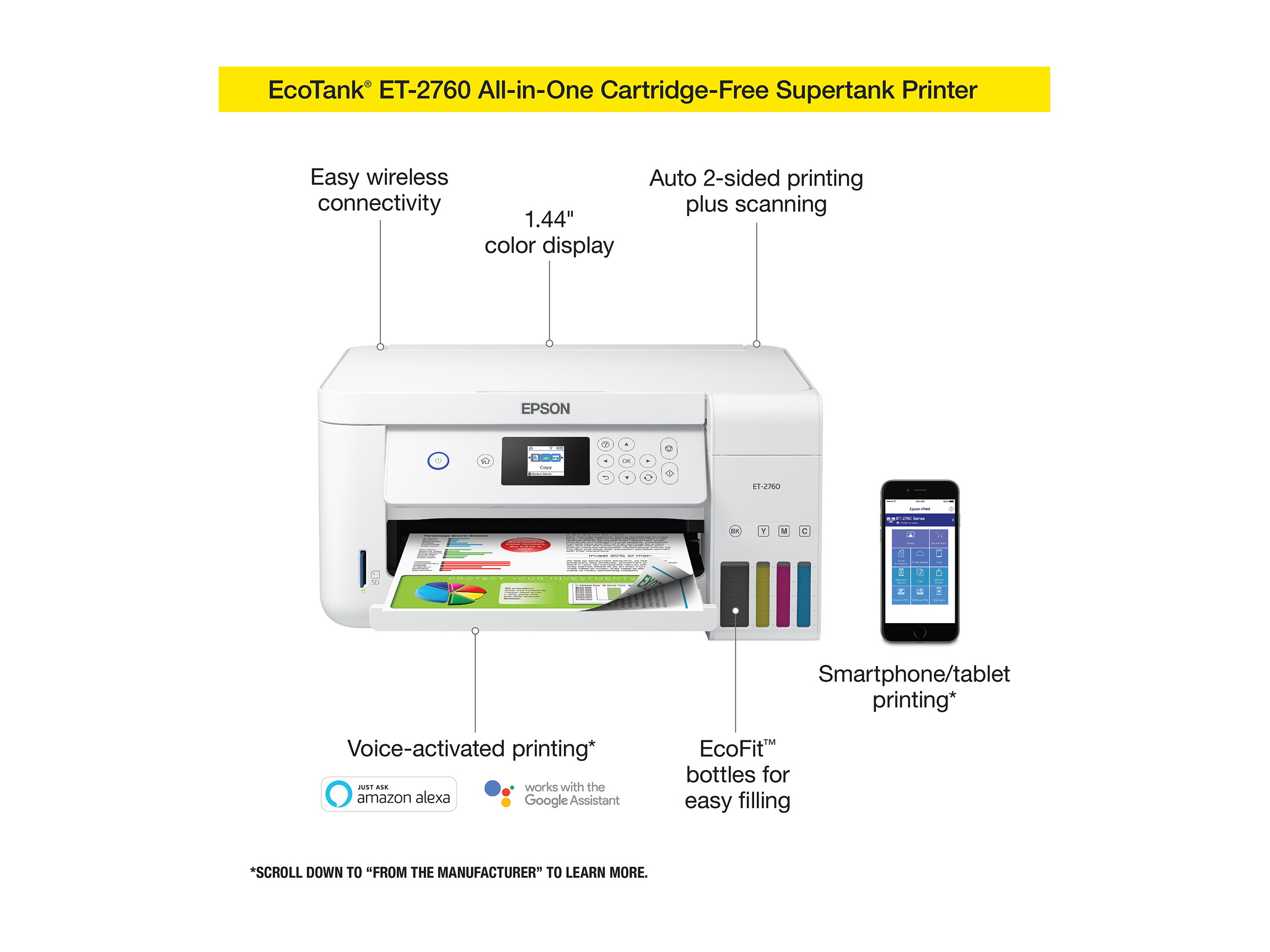 HP ENVY 6055e All-in-One Printer w/ 6 Months Free Ink through HP Plus