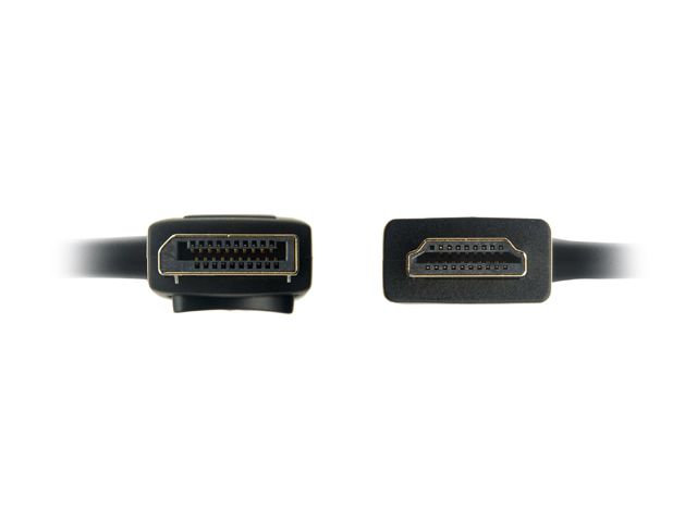 Omni Gear DP-6-HDMI 6 ft. Black DisplayPort to HDMI Cable Male to Male