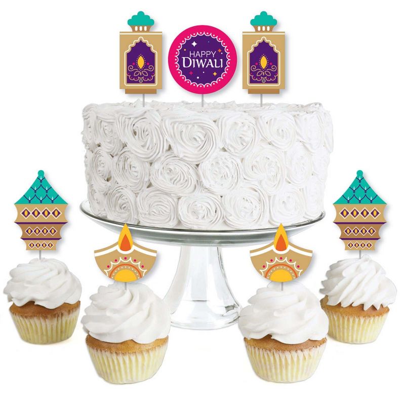 Big Dot of Happiness Best Mom Ever - Dessert Cupcake Toppers - Mother's Day Clear Treat Picks - Set of 24