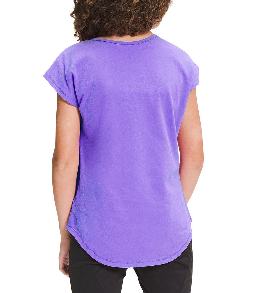 The North Face Little/Big Girls 5-18 Short-Sleeve Ombre Halfdome Logo Tee