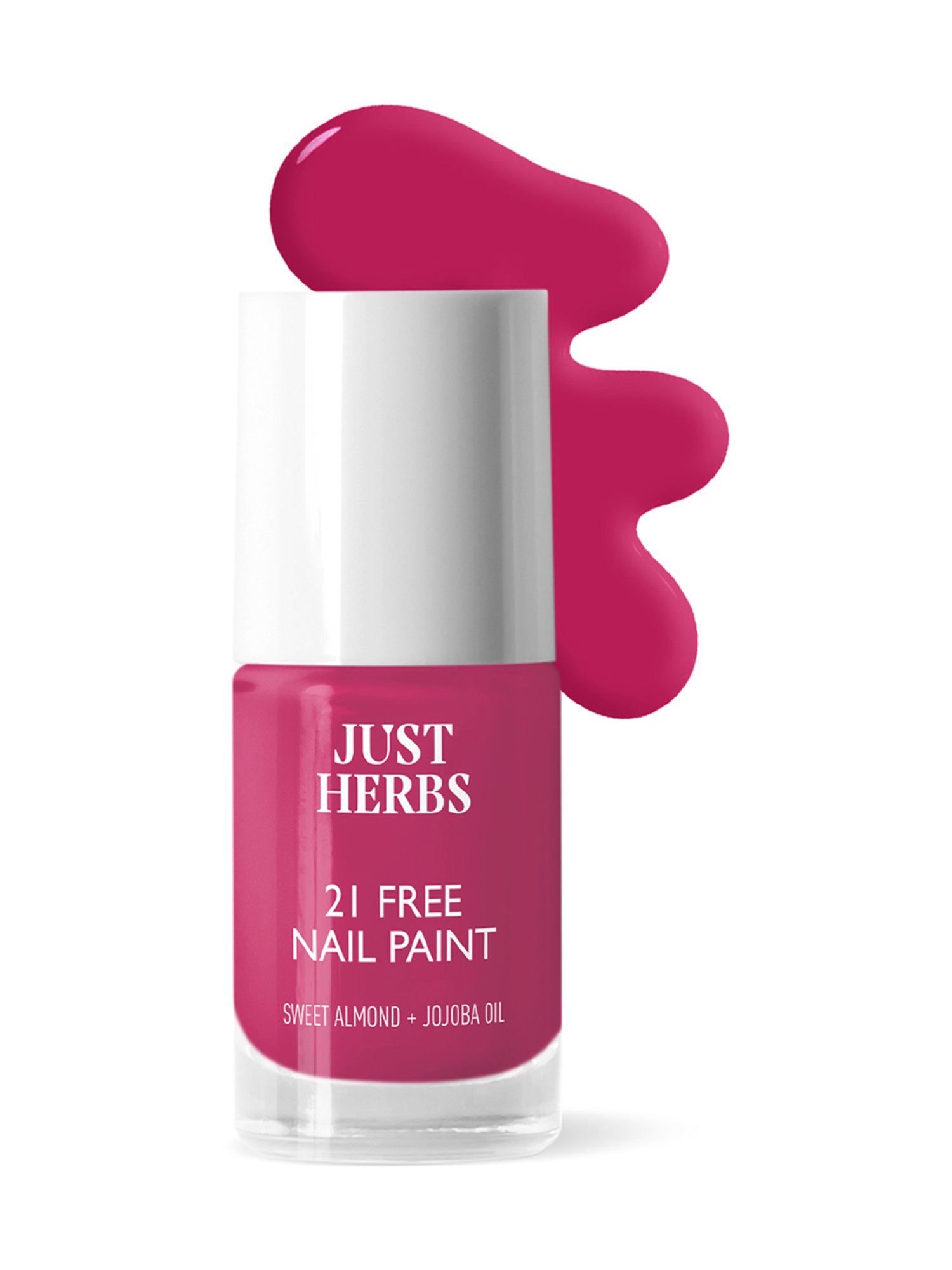 JUST HERBS 21 Free Nail Paint Blossom Pink - 6 ml