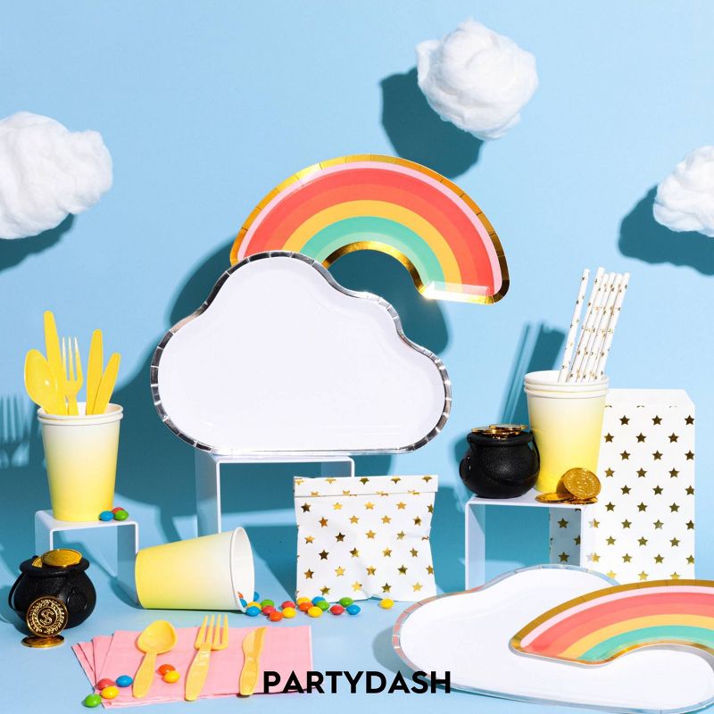 119pc Rainbow Party Supplies Great Value Ultimate Kit