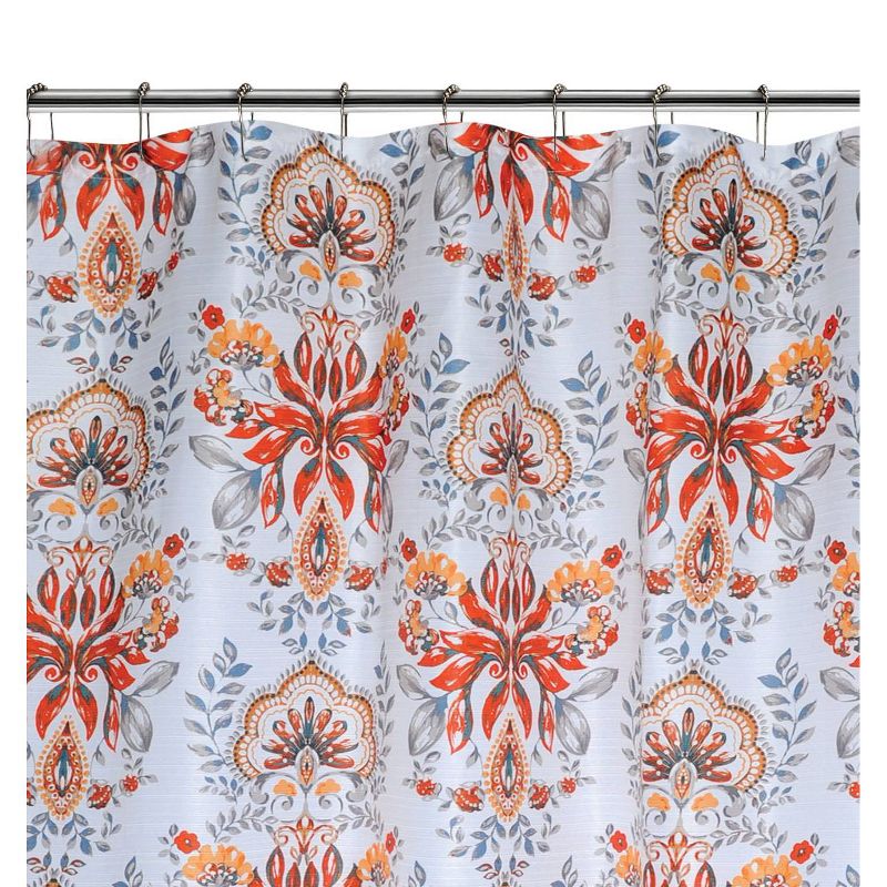 Leaf Motif Shower Curtain - Moda at Home