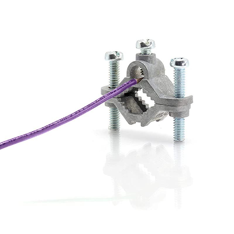 THHN Wire - 14 AWG - 75 Feet - Solid Copper Grounding Wire, Proudly Made in America - Ground Protection Satellite Dish Off-Air TV Signal - UV Jacketed Antenna Electrical Shock