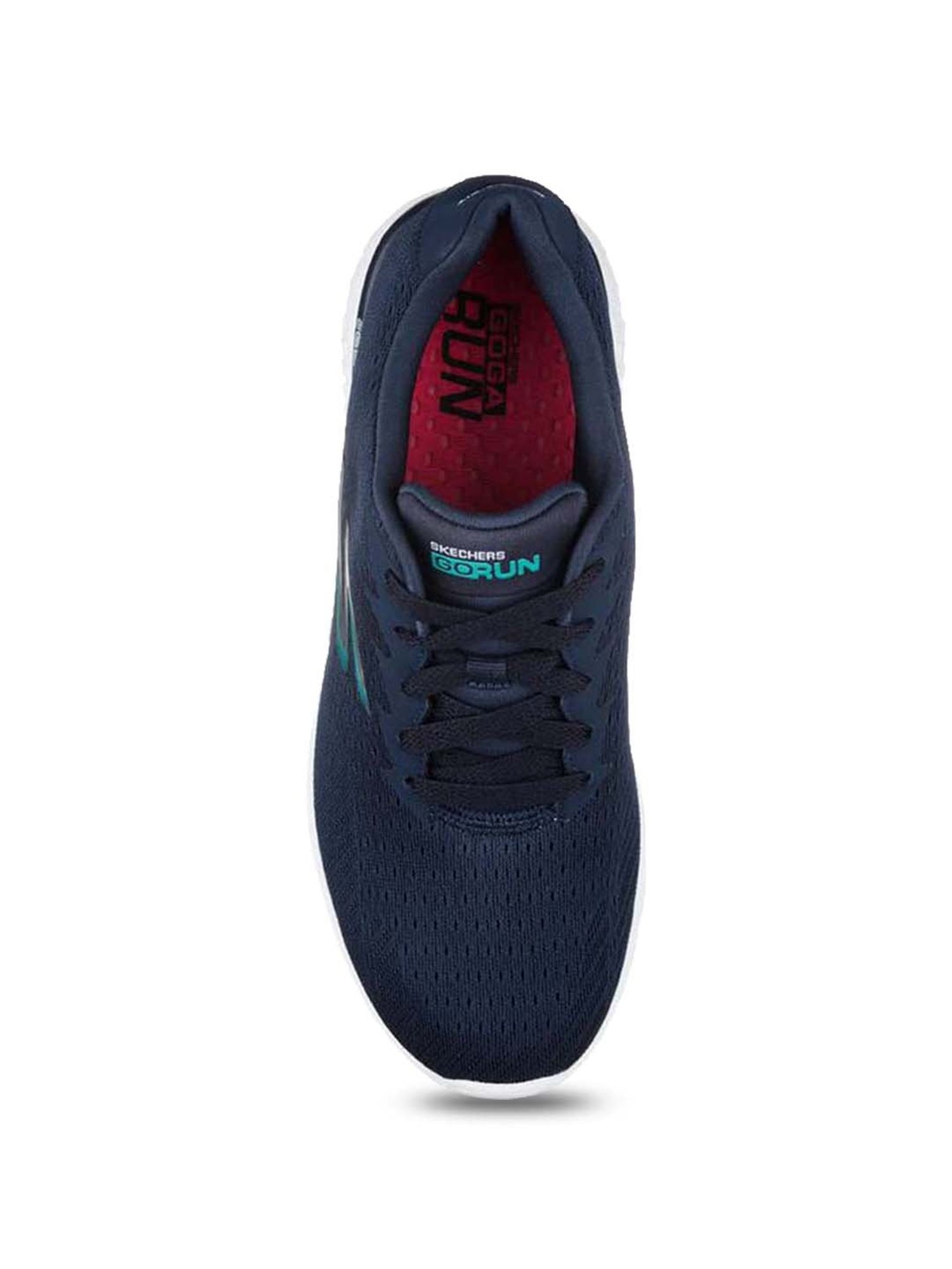 Skechers Women's GO RUN 400 - SOLE Navy White Running Shoes