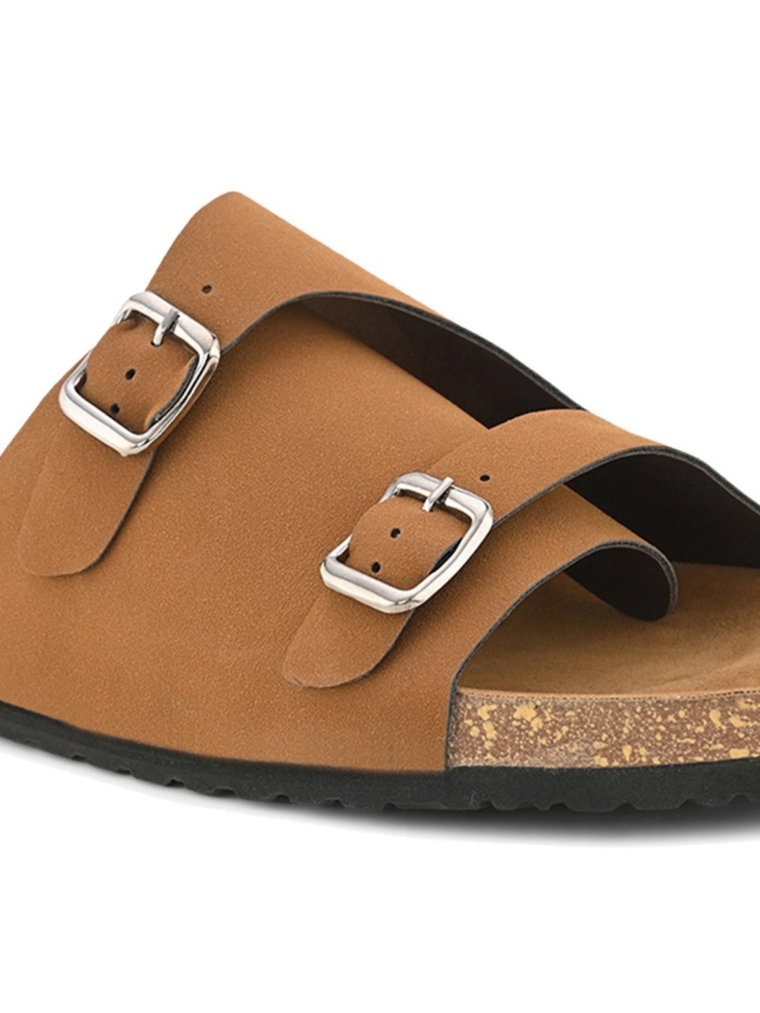 El Paso Men's Tan Casual Sandals
