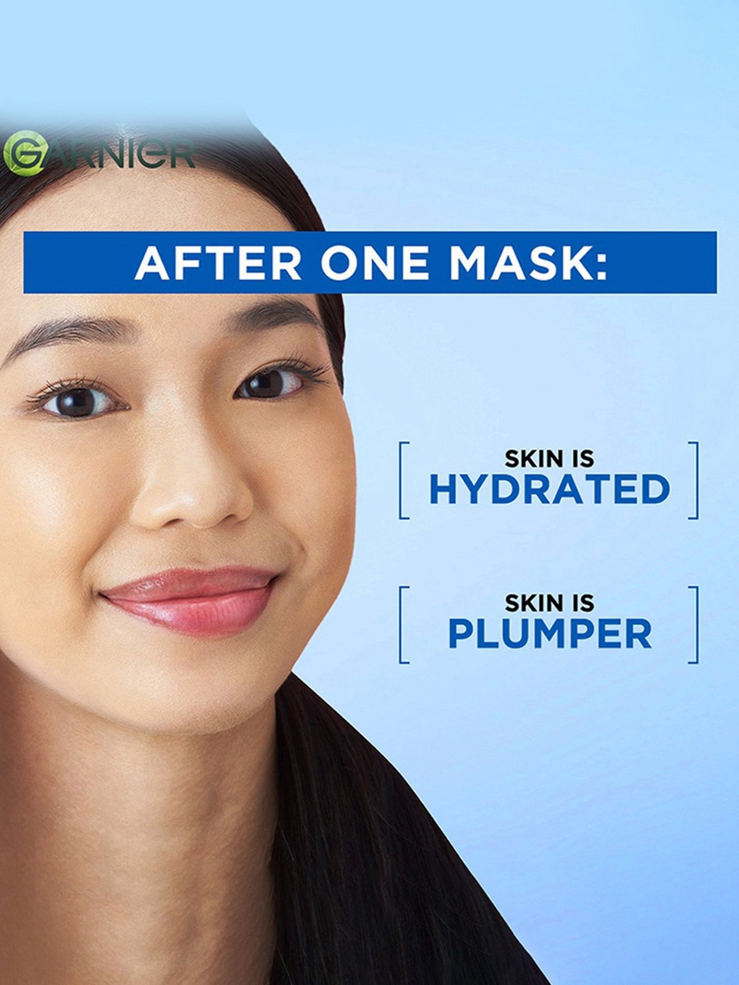 Garnier Skin Naturals Hydra Bomb Face Serum Sheet Mask Blue - 28 gm