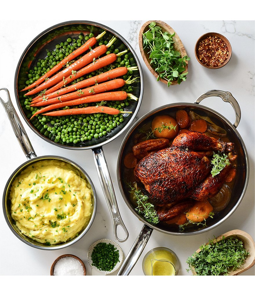 Hestan NanoBond Titanium Stainless Steel Essential Set, 5-Piece