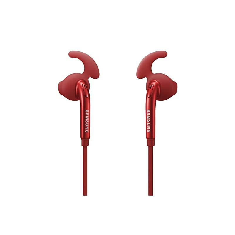 Active InEar Headphones for UniversalSmartPhones Retail Packaging Red EOEG920LREGUS