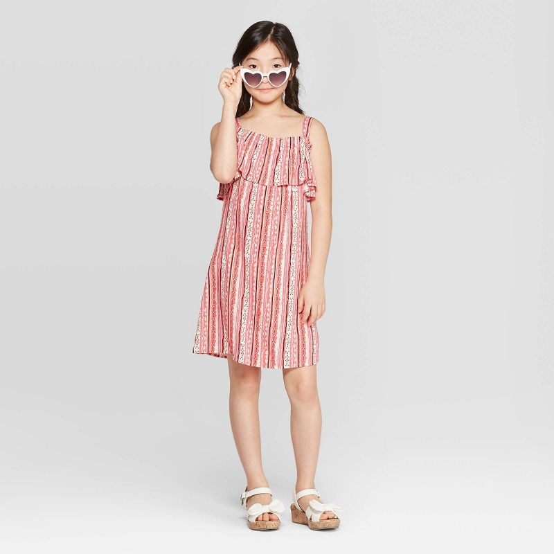 Girls' Uniform Knit Jumper - Cat & Jack™ Navy XS